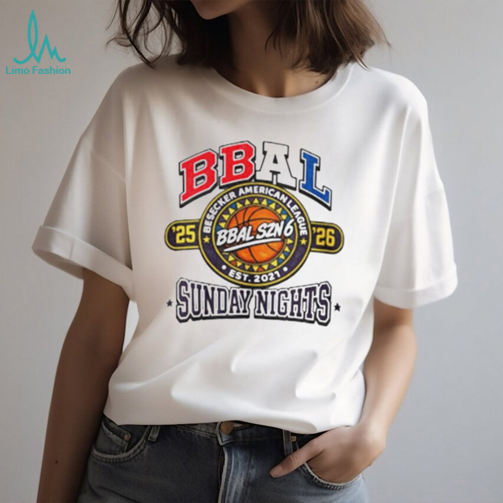 Dave Portnoy with BBAL Sunday Nights 25 26 Shirt
