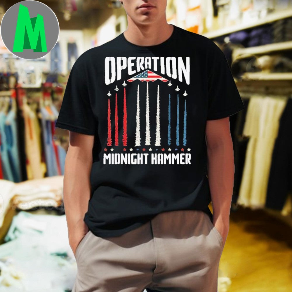 Design 2025 Operation Midnight Hammer B-2 T-shirt