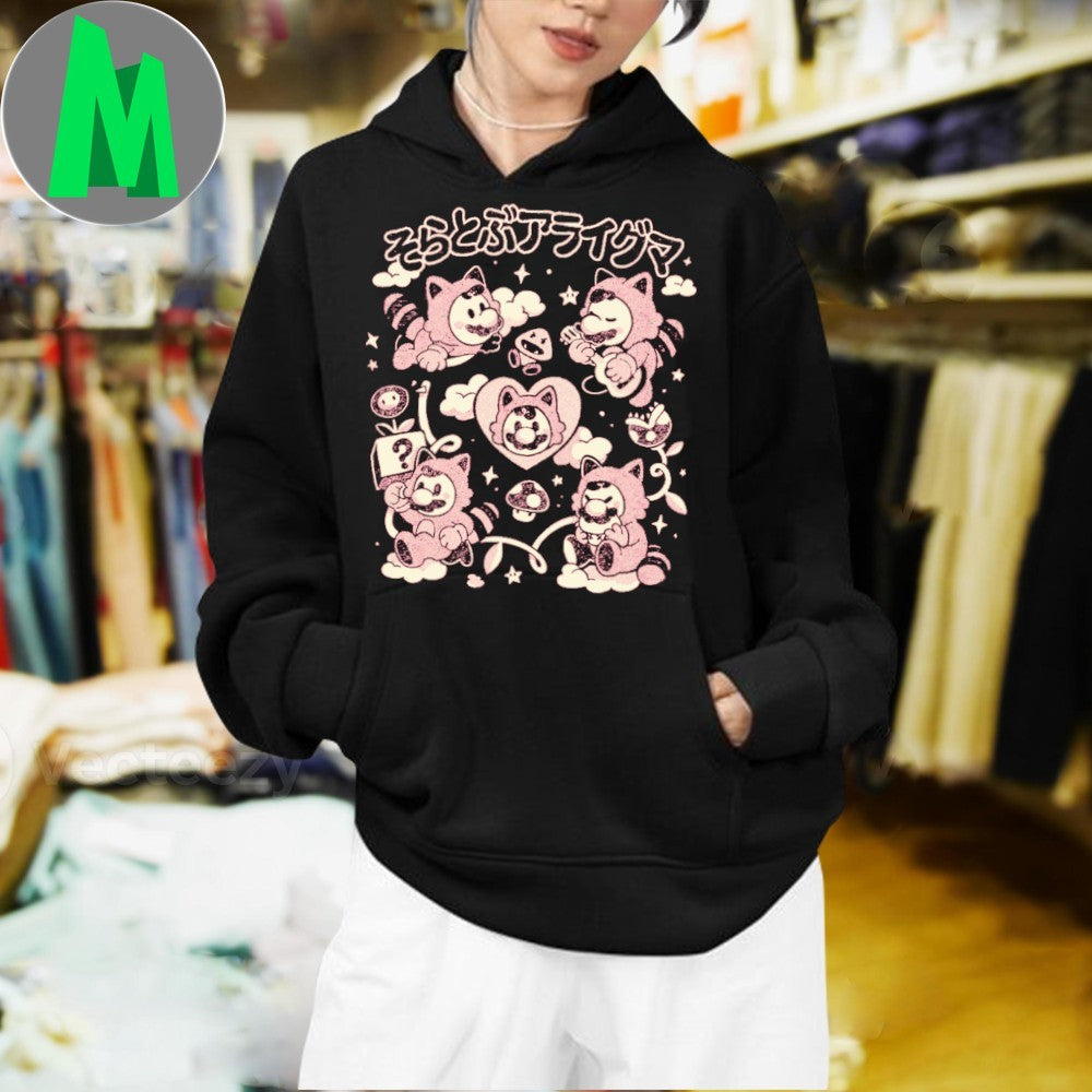 Design Flying Raccoon Club Shirt