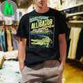 Design Greetings From Alligator Alcatraz Retro Travel Graphic T-Shirt