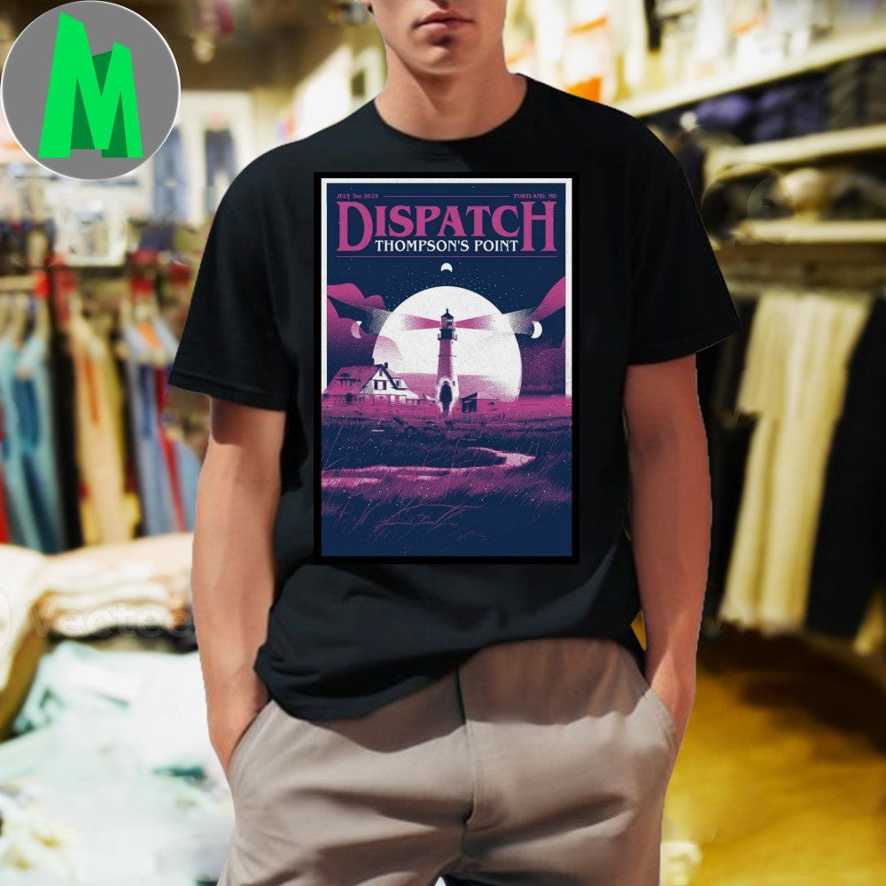 Design Poster Bonner, MT Live Dispatch July 03 2025 Shirt