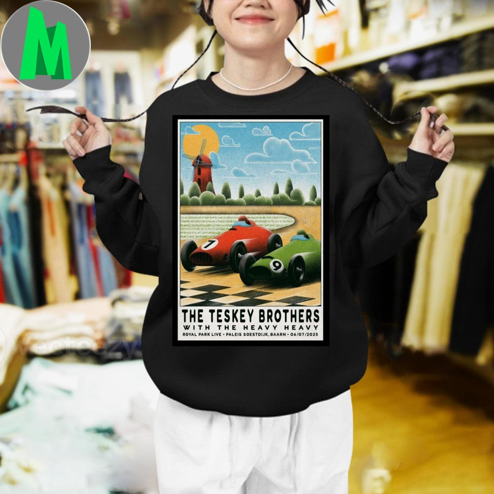 Design The Teskey Brothers Royal Park Live at Paleis Soestdijk July 06 2025 Poster Shirt