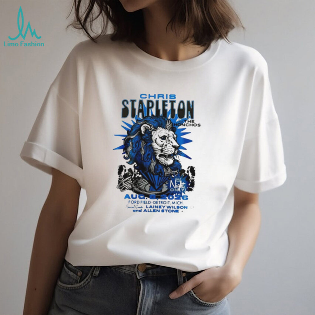 Detroit Lions Chris Stapleton Lions Shirt