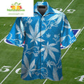 Detroit Lions Tropical Aloha Hawaiian Shirt Set