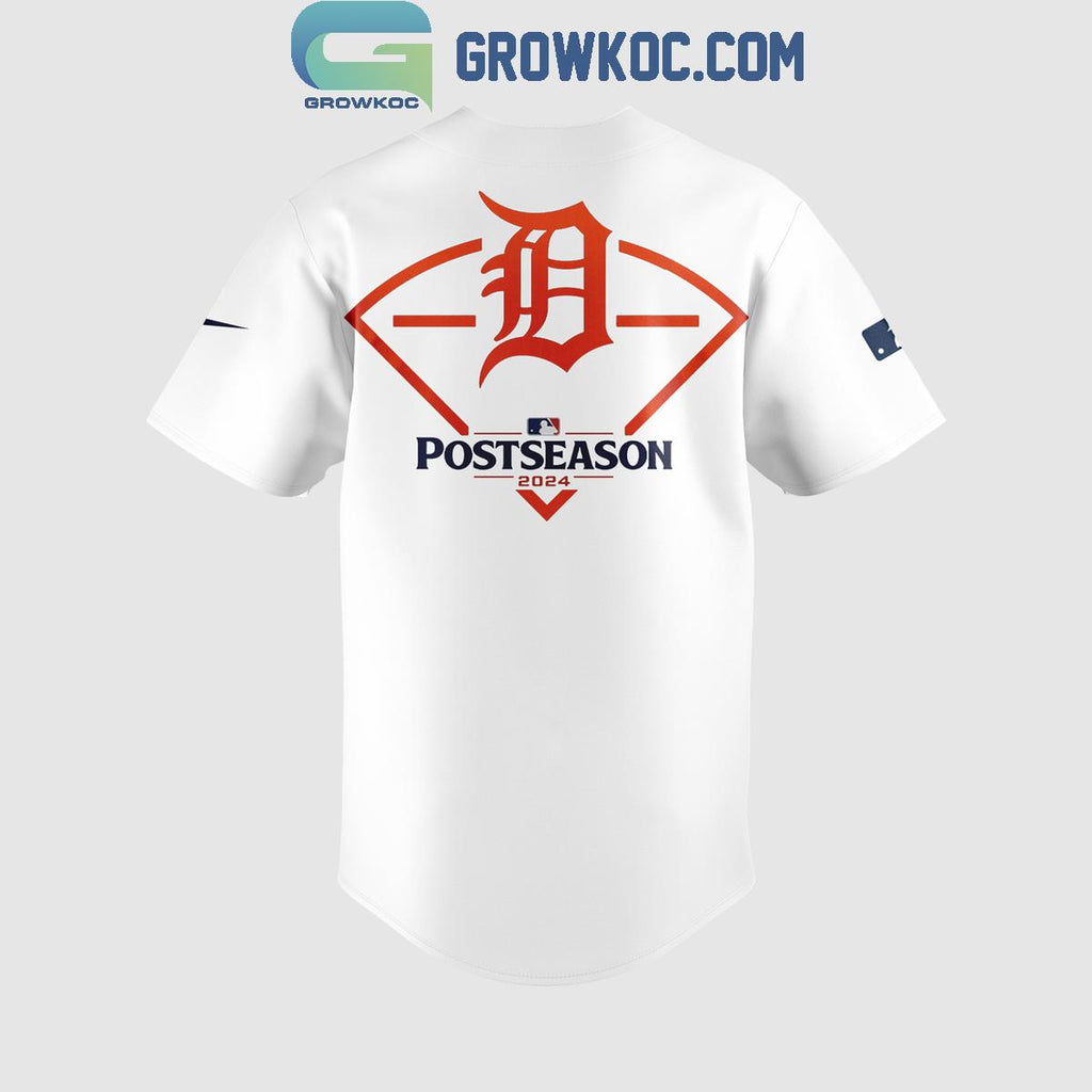 Detroit Tigers Postseason 2024 October Ready Fan Baseball Jersey