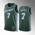 Detroit Pistons #7 Killian Hayes 2022-23-city-edition-green-jersey