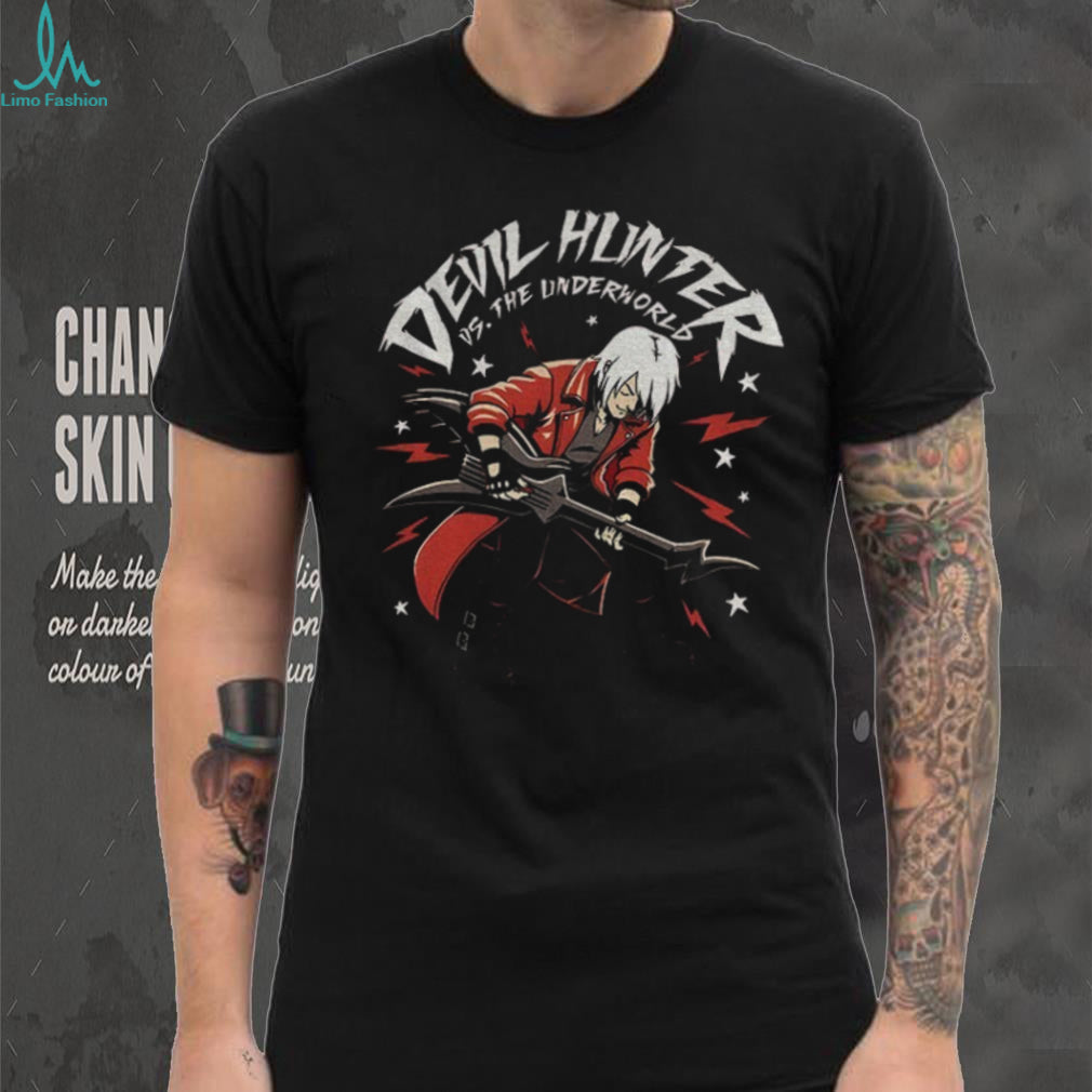 Devil Hunter Music Guitar Scott Pilgrim vs The World shirt