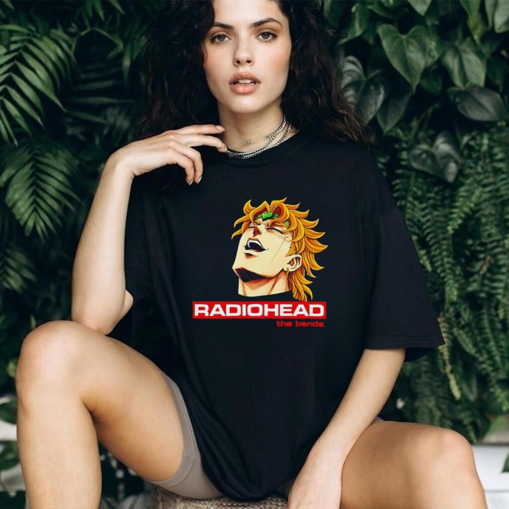 Dio Brando x Radiohead raDIOhead The Bends shirt