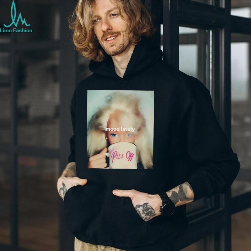 Disguste doll face meme mood lately funny shirt