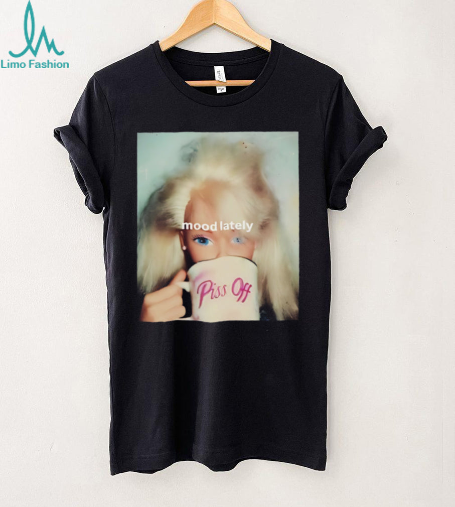 Disguste doll face meme mood lately funny shirt