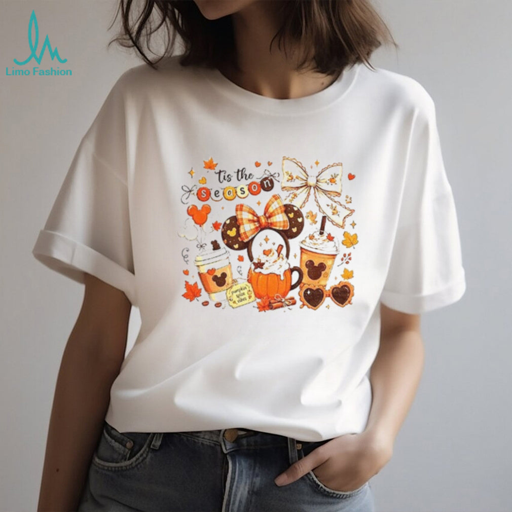 Disney Fall pumpkin Tis The Season Disney shirt
