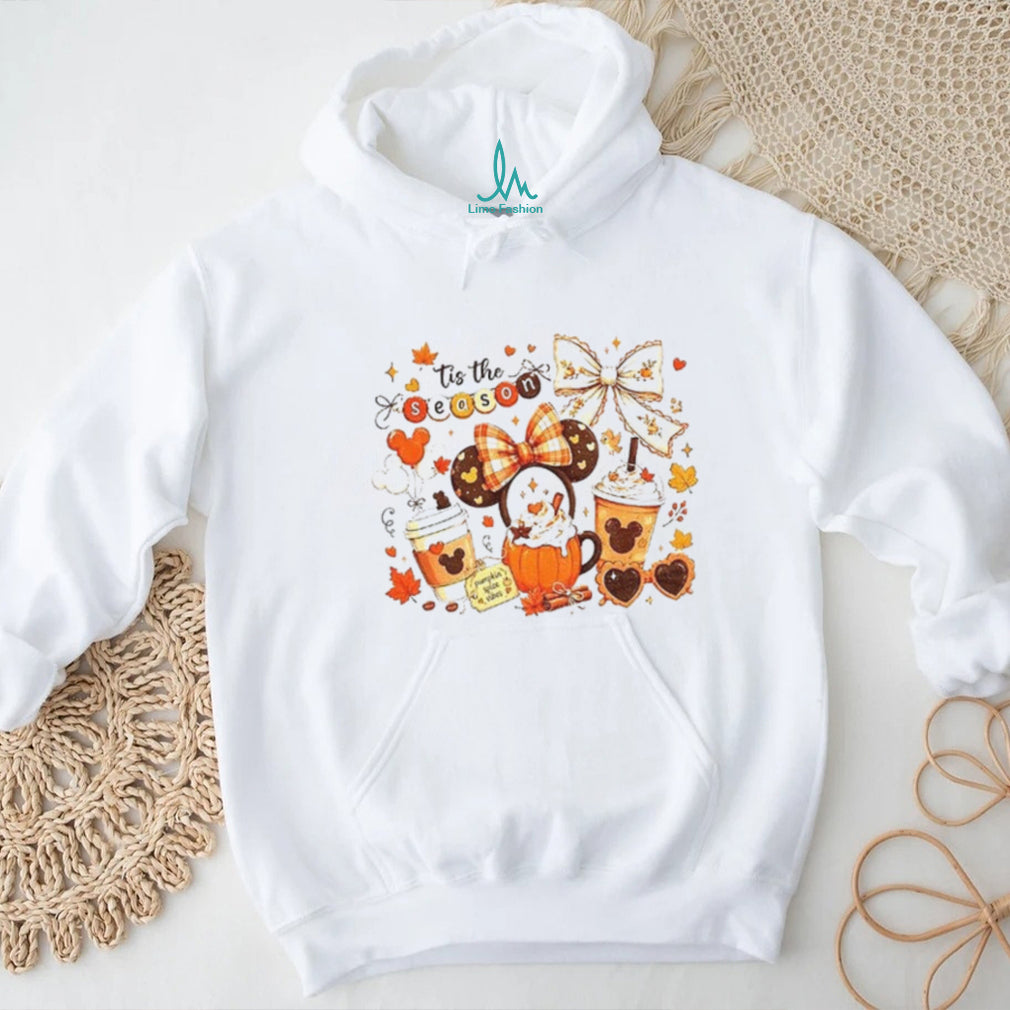Disney Fall pumpkin Tis The Season Disney shirt