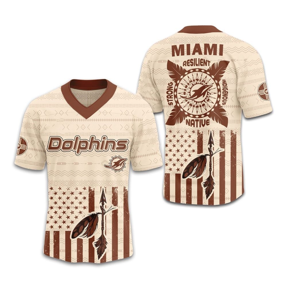 Dolphins Native American Jersey 2025 - Grishko.com