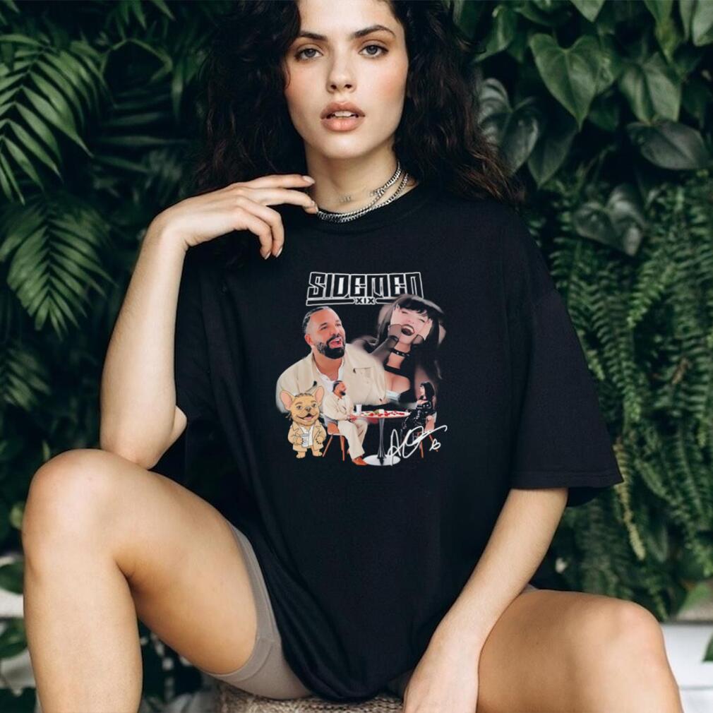 Drake and Goth Girl on the table graphic shirt