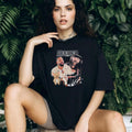 Drake and Goth Girl on the table graphic shirt