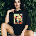 Drake and Goth girl funny illustration shirt