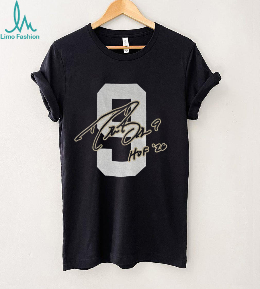 Drew Brees Saints Class of 2026 Elected Signature shirt