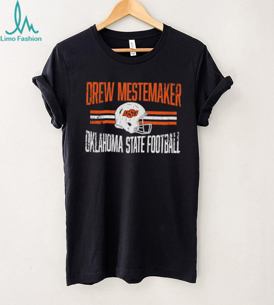 Drew Mestemaker Oklahoma State Cowboys NCAA Helmet shirt