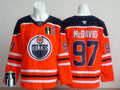 Edmonton Oilers #97 Connor McDavid Oilers Champion Edition Style 15
