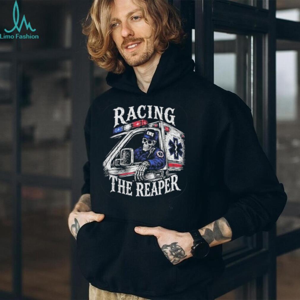 Emergency Medical Services Racing The Reaper Ambulance Shirt