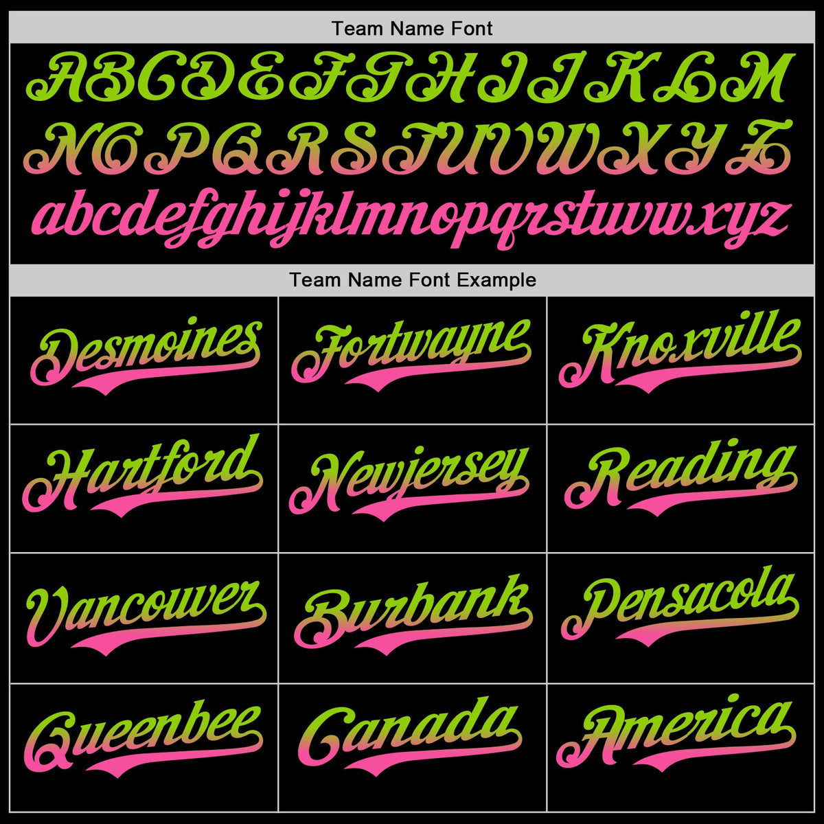 Custom Black Neon Green-Pink Authentic Fade Fashion Baseball Jersey