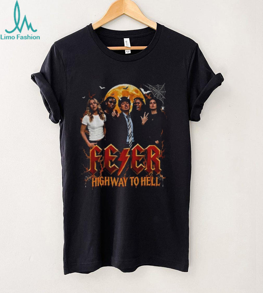 Fever Highway To Hell Caitlin Clark Parody Indiana Fever Halloween shirt