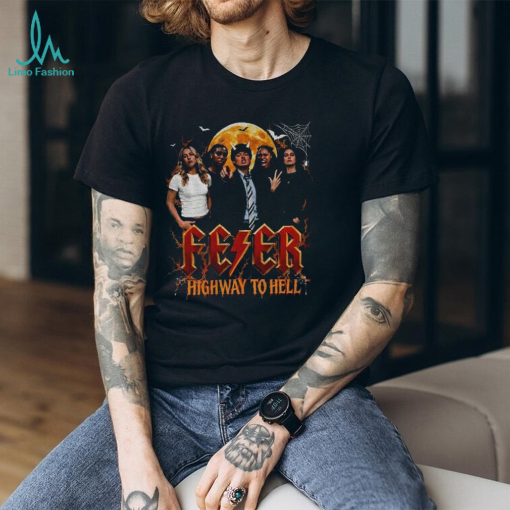 Fever Highway To Hell Caitlin Clark Parody Indiana Fever Halloween shirt