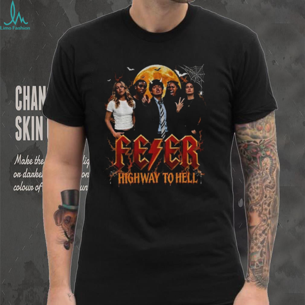 Fever Highway To Hell Caitlin Clark Parody Indiana Fever Halloween shirt