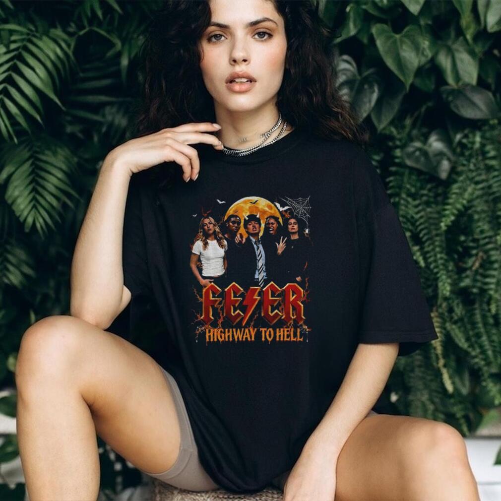 Fever Highway To Hell Caitlin Clark Parody Indiana Fever Halloween shirt