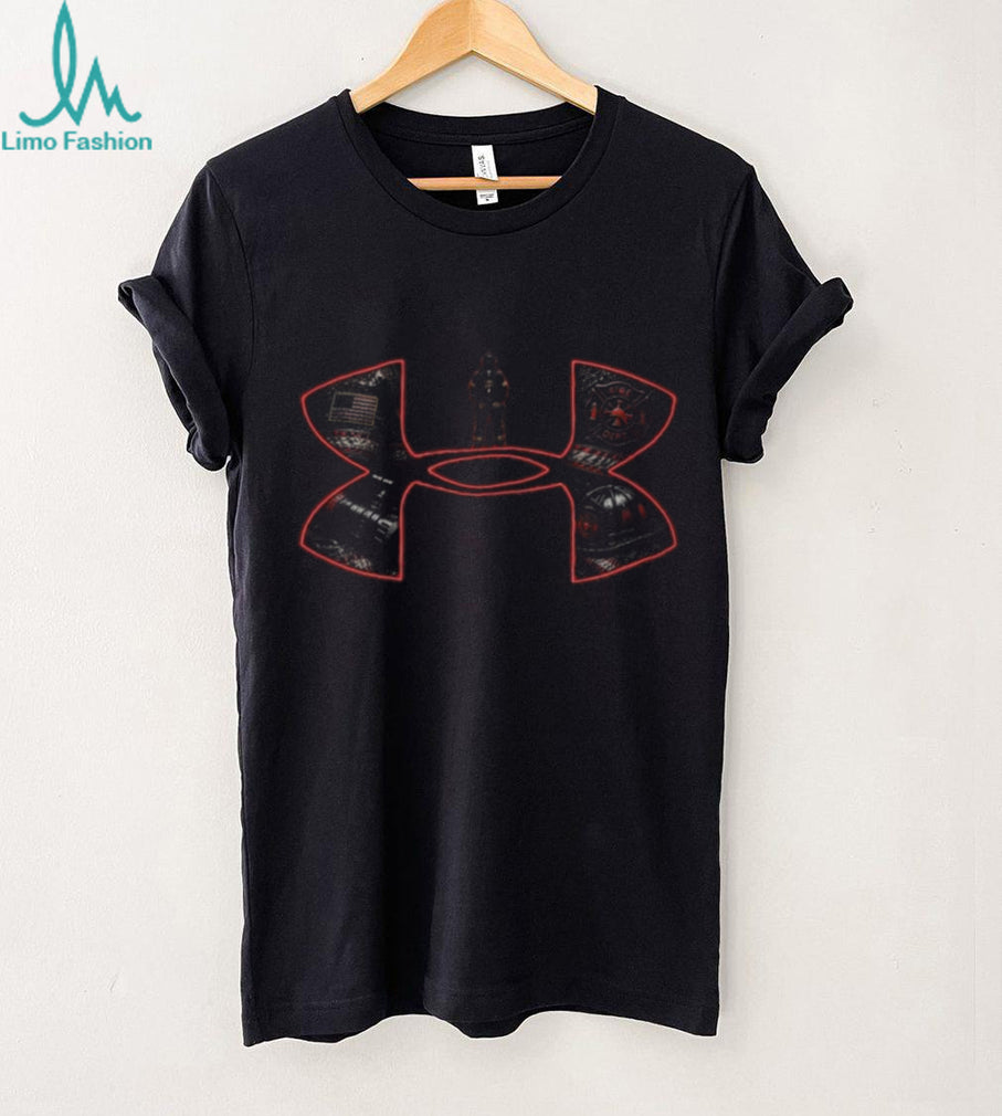Firefighter Hero American Flag Fire Department Shirt