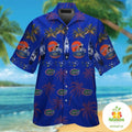 Florida Gators Hawaiian Shirt Short Sleeve Aloha Button Up VER07