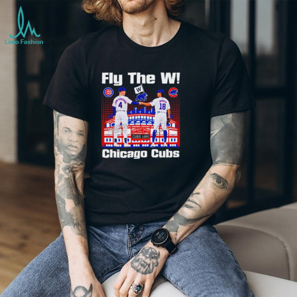 Fly The W Chicago Cubs Crow Armstrong and Imanage signature shirt