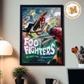 Foo Fighters Washington DC 2026 Event Poster At Nationals Park On August 17 2026 Home Decor Poster Canvas