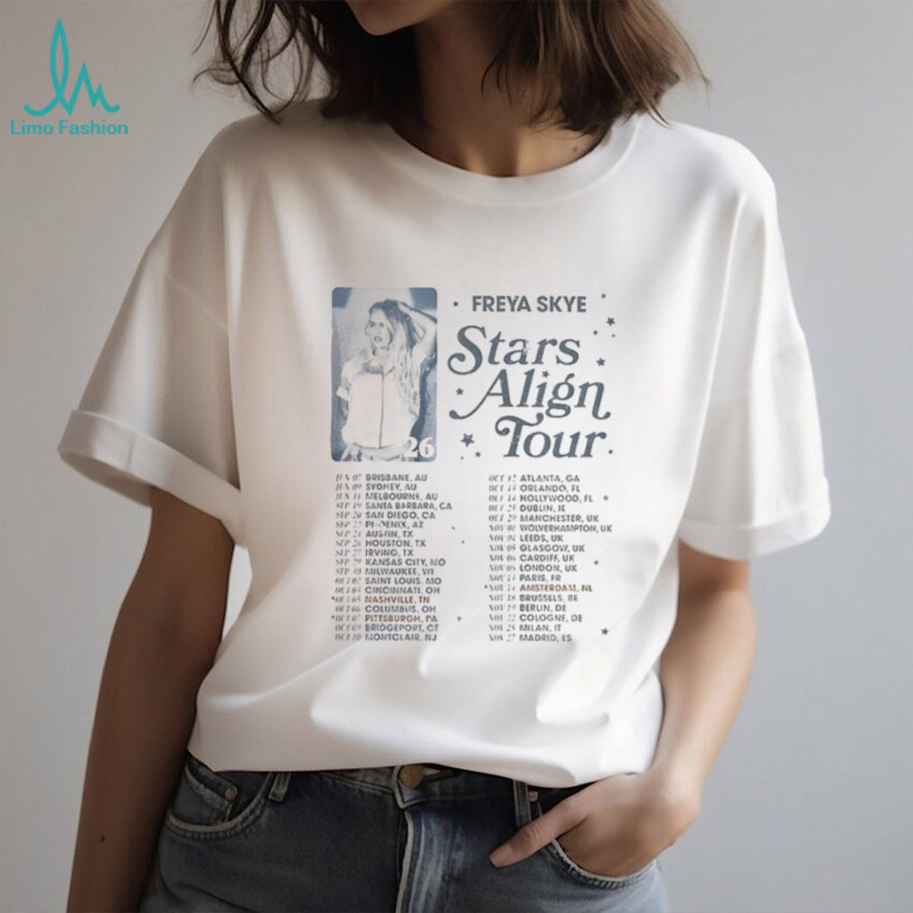 Freya Skye Silent Treatment Stars Align Tour 2026 shirt