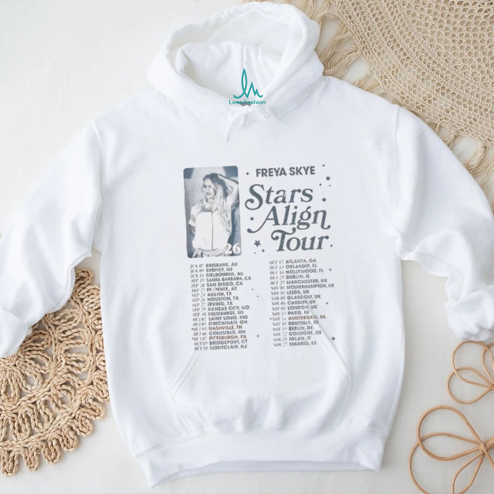 Freya Skye Silent Treatment Stars Align Tour 2026 shirt