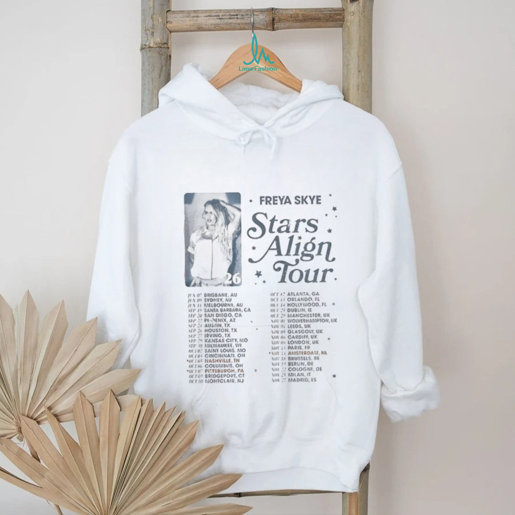 Freya Skye Silent Treatment Stars Align Tour 2026 shirt