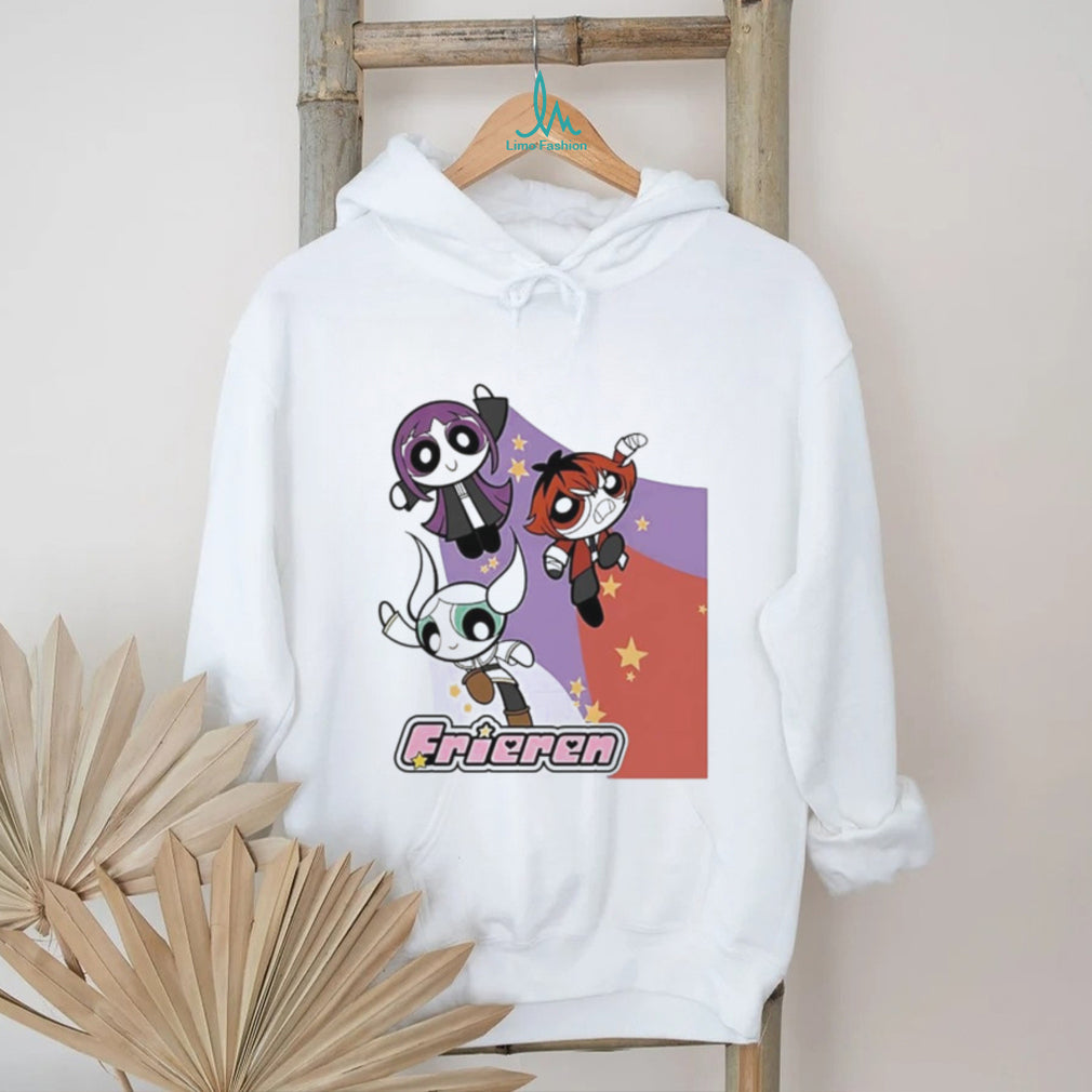 Frieren The Powerpuff Girls shirt