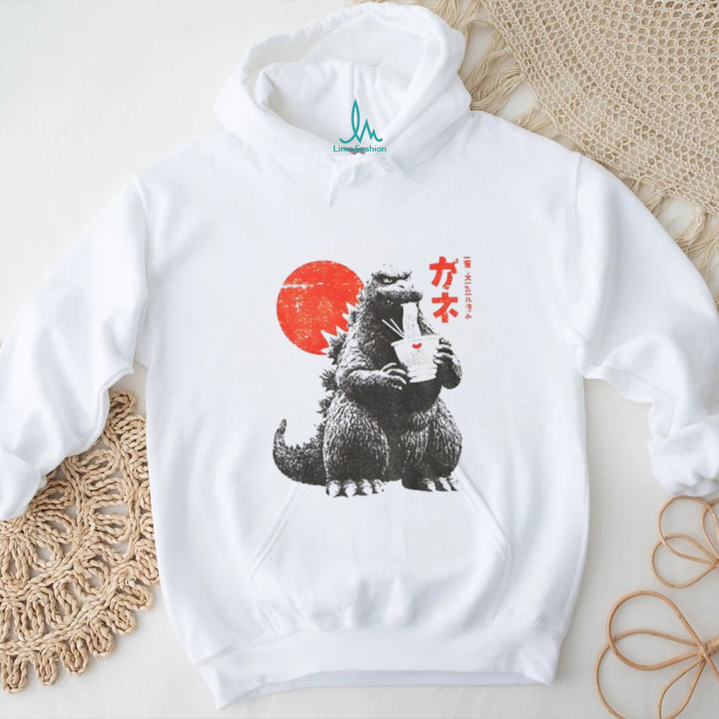 Funny Godzilla Ramen Japanese Food Lover shirt