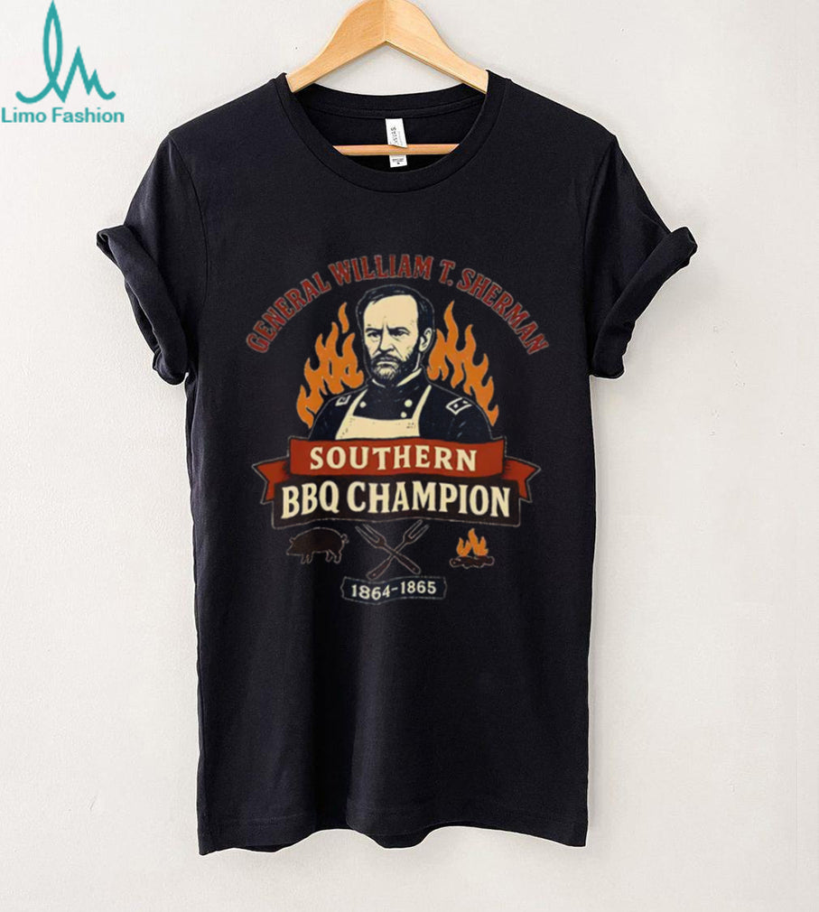 General William T. Sherman Southern BBQ Champion shirt