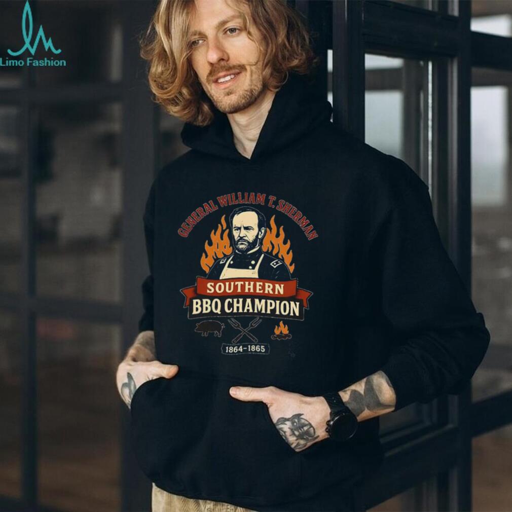 General William T. Sherman Southern BBQ Champion shirt