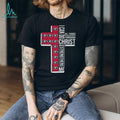 Georgia Bulldogs Cross I Can Do All Things Through Christ Shirt