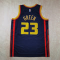 Golden State Warriors #23 Draymond Green Hot Press Warriors Style 1