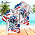 Gorila Independence Day Hawaiian Shirt