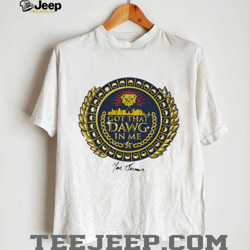 Got That Dawg In Me Gold Seal Mascot Graphic T Shirt