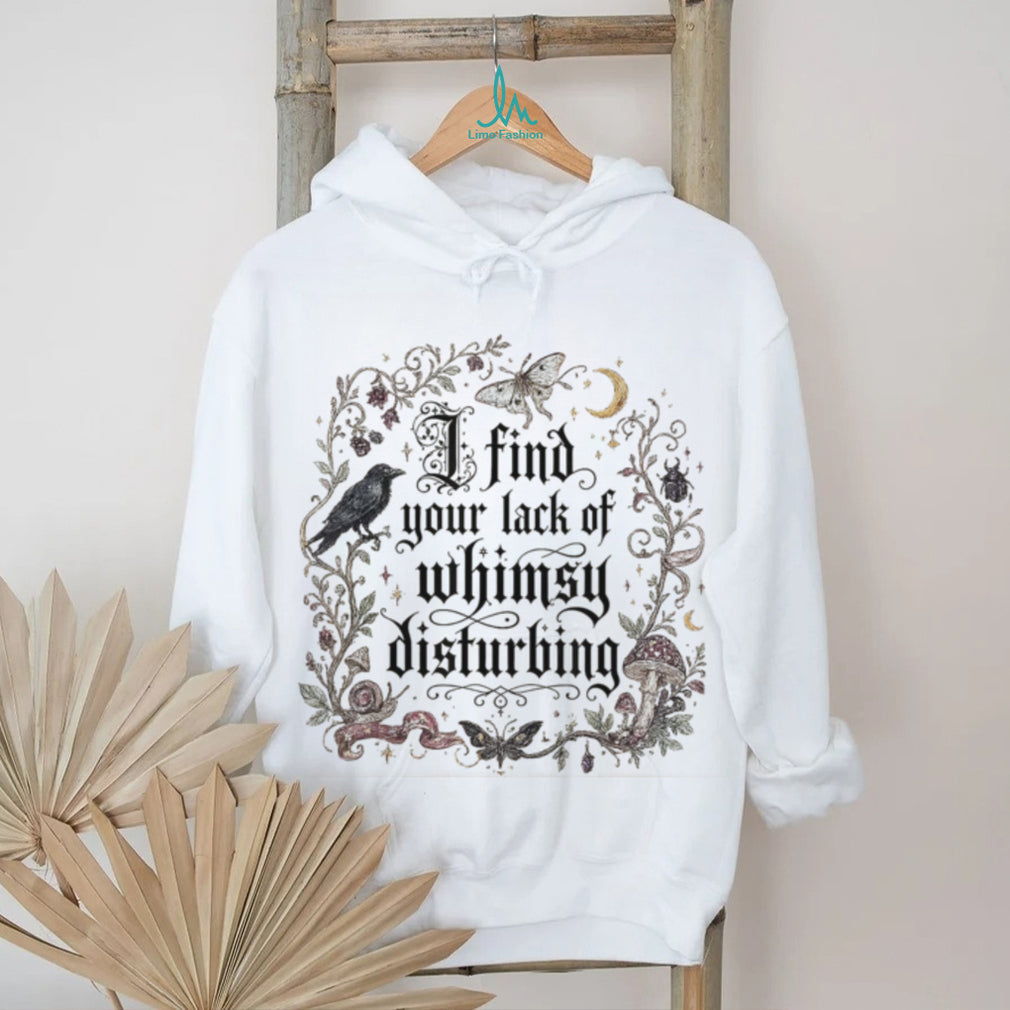 Gothic Raven Butterfly Whimsy Goth Aesthetic Shirt