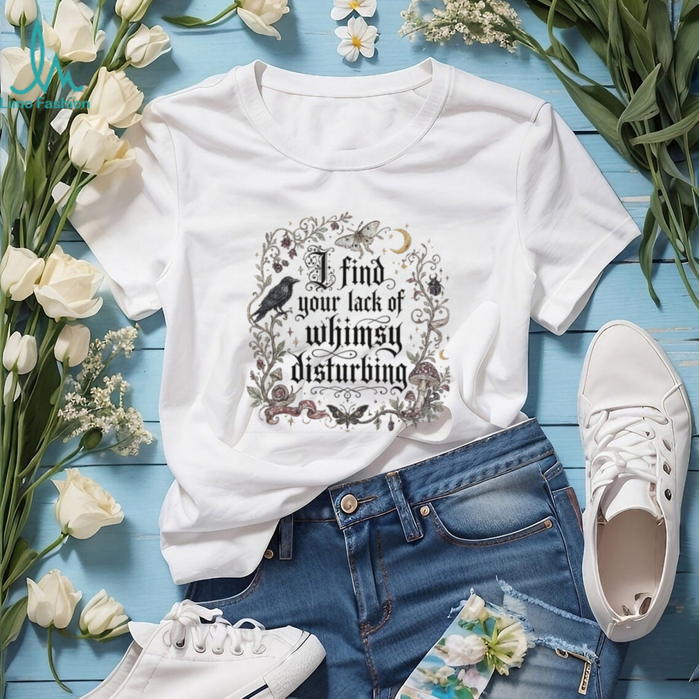 Gothic Raven Butterfly Whimsy Goth Aesthetic Shirt