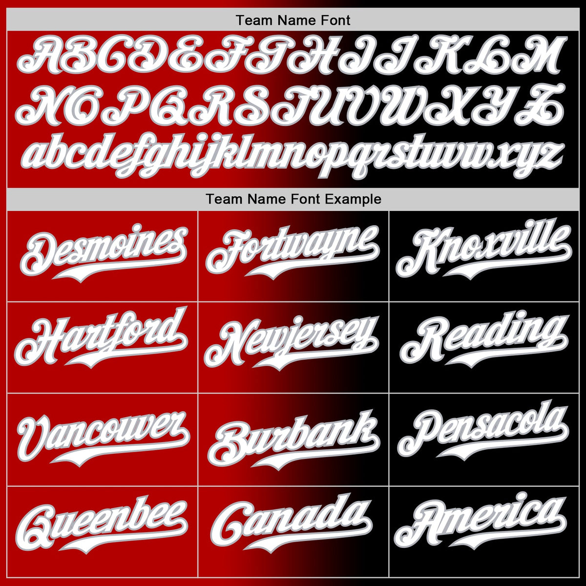 Custom Black White Red-Gray Authentic Gradient Fashion Baseball Jersey