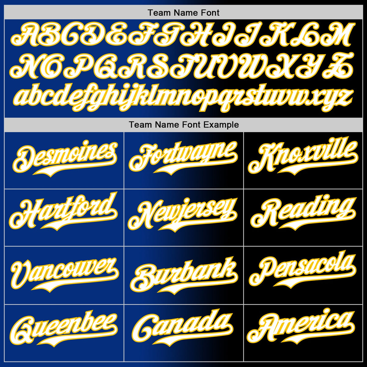 Custom Black White Royal-Yellow Authentic Gradient Fashion Baseball Jersey
