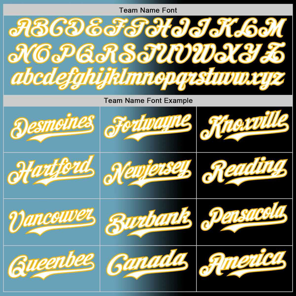 Custom Black White Shadow Blue-Gold Authentic Gradient Fashion Baseball Jersey