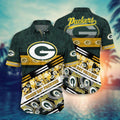 Green Bay Packers Hawaiian Shirt Floral Fanatic Design 294815